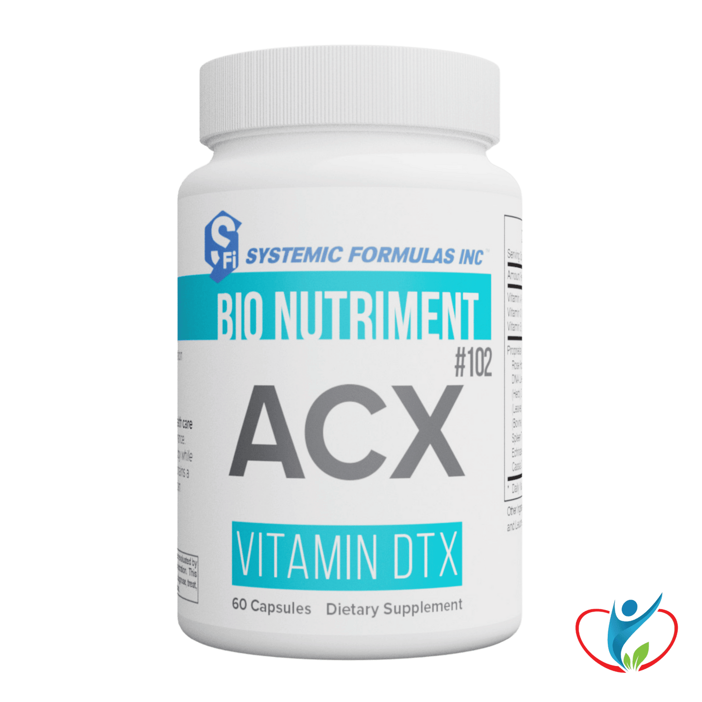 Systemic Formulas Nutritional ACX Vitamin Detox by Systemic Formulas